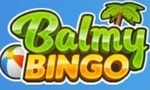 Balmy Bingo homepage screenshot