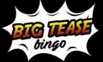 Official site logo for Bigtease Bingo of the closed bingo network