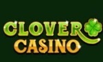 Clover Casino homepage and slots lobby screenshot