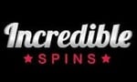 Incredible Spins homepage screenshot