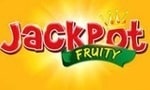 Jackpotfruity logo, official artwork from the Dragonfish bingo family