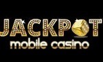 Jackpot Mobile Casino homepage screenshot