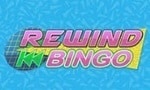 The official Rewind Bingo shopfront logo
