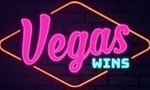 Vegas Wins logo, an Onyx Slots sister site
