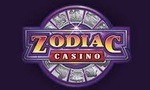 Zodiac Casino homepage screenshot