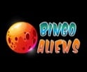 Bingo Aliens logo, a Mirror Bingo sister site