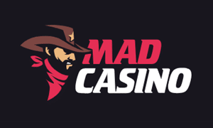 Mad Casino logo, the most established Smash Casino sister site