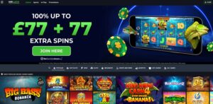 Mr Luck casino lobby screenshot