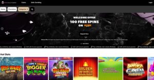 Royal Valley Casino lobby and games screenshot