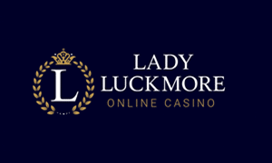 Lady Luckmore casino logo, a Grace Media sister brand