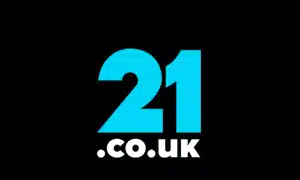 21 Casino logo, a White Hat Gaming casino