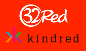 32Red casino logo, a Kindred Group brand