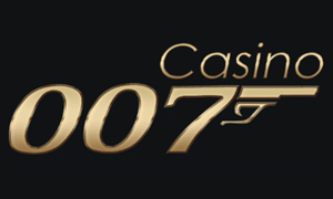 Casino 007 logo, a spy-themed Megaways VIP sister site