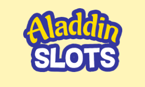 Aladdin Slots logo, a Loot Casino sister site