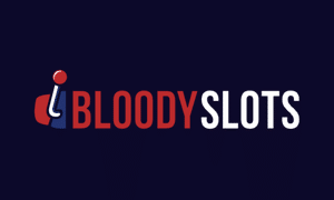 Bloody Slots casino logo, the unlicensed Cerberlot N.V. slots and sportsbook brand