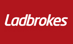 Ladbrokes logo, an Entain sports and casino brand