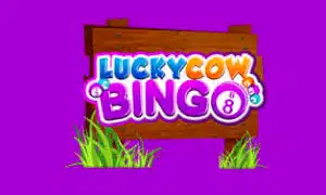 Lucky Cow Bingo logo, a Jumpman Gaming bingo and slots brand