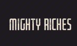 Mighty Riches logo, a Jumpman Gaming slots brand