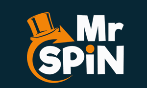 Mr Spin casino logo, a Cashmo sister site