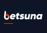 BetSuna logo, a 2026 ProgressPlay casino sharing a licence with Hippozino