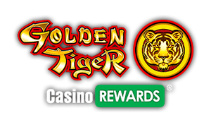 Golden Tiger Casino logo, part of the Casino Rewards Group